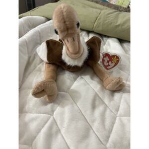 RARE ty beanie baby Stretch The Ostrich 1997 with tag